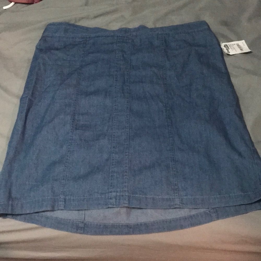 jean skirt